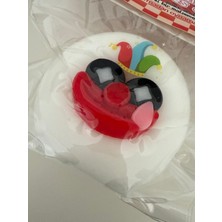 Bumelo Joker Surat Squishy-Sukuşi-Moj Moj Stres Topu Beyaz Büyük Boy
