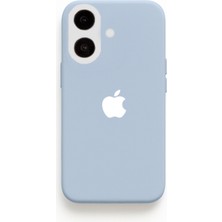 Demina iPhone 16 Plus Uyumlu Beyaz Logo Baskılı Içi Kadife Lansman