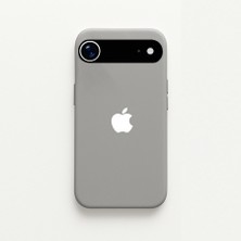 Demina iPhone 17 Air Uyumlu Beyaz Logo Baskılı Içi Kadife Lansman