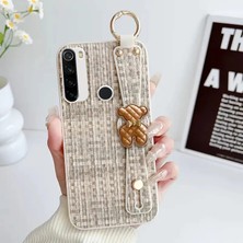 Xiaomi Redmi Note 8 Uyumlu Kılıf Zebana Teddy Silikon Kılıf Bej