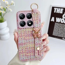 Xiaomi Mi 14T Pro Uyumlu Kılıf Zebana Teddy Silikon Kılıf Pembe