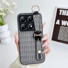 Xiaomi Mi 14T Pro Uyumlu Kılıf Zebana Teddy Silikon Kılıf Siyah