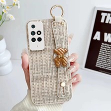 Xiaomi Redmi 10 2022 Uyumlu Kılıf Zebana Teddy Silikon Kılıf Bej