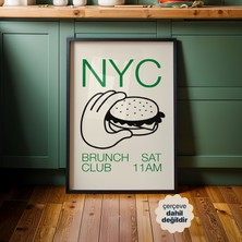 Persona Istanbul "11 Am In Manhattan" - Modern Metropol Ritüeli Posteri (Çerçevesiz)