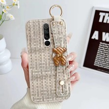 Xiaomi Redmi 9 Uyumlu Kılıf Zebana Teddy Silikon Kılıf Bej