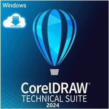 Coreldraw Technical Suite 2024 (Windows) -Ömür Boyu Dijital Kod (Hemen Teslim)