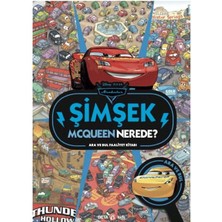 Aesco Disney Arabalar Şimşek Mcqueen Nerede? Ara ve Bul Faaliyet Kitabı