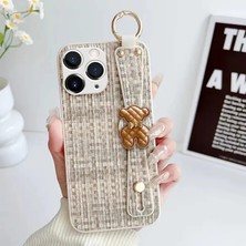 Apple iPhone 11 Pro Max Uyumlu Kılıf Zebana Teddy Silikon Kılıf Bej