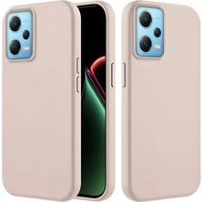 Xiaomi Redmi Note 12 Pro 5g Uyumlu Kılıf Zebana Içi Kadife Silinebilir Lansman Kılıf Bej