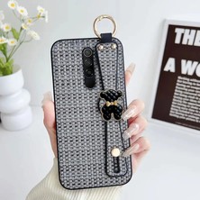 Xiaomi Redmi 9 Uyumlu Kılıf Zebana Teddy Silikon Kılıf Siyah
