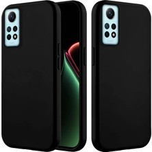 Xiaomi Redmi Note 12 Pro Uyumlu Kılıf Zebana Içi Kadife Silinebilir Lansman Kılıf Siyah