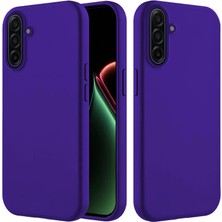 Samsung Galaxy A17 Uyumlu Kılıf Zebana Içi Kadife Silinebilir Lansman Kılıf Lacivert