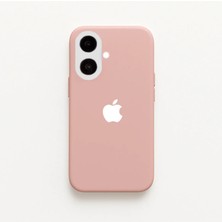 Demina iPhone 16 Plus Uyumlu Beyaz Logo Baskılı Içi Kadife Lansman