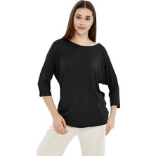 Trender Kadın T-Shirt 1416 Siyah