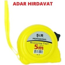 Aesco Şerit Metre Sarı Siyah Profesyonel 3X19MM ROYALEKS-ÖZŞ-8879