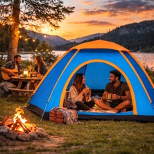 NW NessiWorld Buffer® 2 -3 Kişilik Kamp Çadırı Manuel Kurulum Outdoor Kamp Doğa Çadırı Taşıma Çantalı 200X150X110 cm