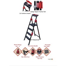 Aesco Strong Merdiven 3+1 Basamaklı Merdiven ROYALEKS-STRONG31