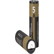 L'edoren USB Type-C Şarjlı Aa Pil 1.5V | 1000+ Kez Şarj Edilebilir Lityum Pil | Kalem Pil (2’li Paket)