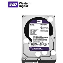 NW NessiWorld Western Digital 3.5" 3 Tb Purple WD30PURZ Sata 3.0 5400 Rpm Hard Disk