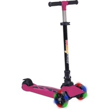 Aesco Mey Ithalat® Lsc5-I Leddy 2+ Scooter Işıklı Pembe 50KG