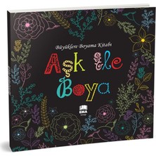 Aesco Aşk ile Boya - Büyüklere Boyama Kitabı