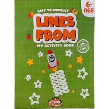 Aesco Mey Ithalat® Lines From My Activity Book 6 Yaş