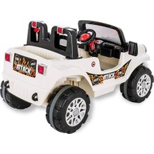 Urfakent Attack Çift Kişilik Uzaktan Kumandalı Akülü Araba 12 Volt 05-272 Beyaz