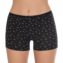 Gümüş 3098 6'lı Kadın Likralı Empirme Boxer