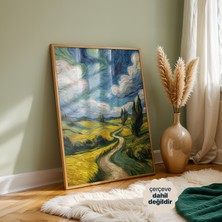 Persona Istanbul Artificial Collection "ımpasto Horizon" - Modern Post-Empresyonist Manzara Posteri (Çerçevesiz)