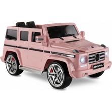 Aesco Mey Ithalat® 439 Akülü Araba Pembe