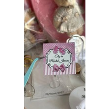 ARL Etiket Tasarım Mevlüt Hatırası Yapışkanlı Etiket 35MM 88 Adet Kişiye Özel - Vinyet Baskı