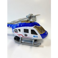 NessiWorld 8814 Sesli Işıklı Çarp Dön Helikopter-Krs