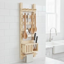 Evdekka El Işçiliği: Delme Gerektirmeyen Kompakt Mutfak Organizer (60X40 Cm)