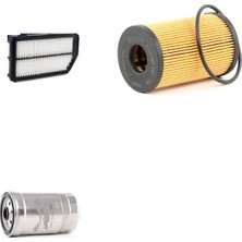 Sardes Filtre Seti Hyundai I30 1.6 Crdı Dizel 2012-2016 3lü Hava + Yağ F. + Yakıt Filtre