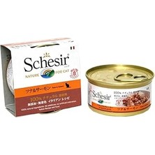 Starseven Schesir Yetişkin Konservesi 70 gr Ton Balıklı + Somonlu