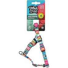 Starseven -Pets Jazz Stripes Göğüs Tasması Xs