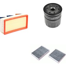 Sardes Filtre Seti Peugeot 2008 1.2 E-Vti 82 Beygir 2013+ 3lü Hava + Yağ F. + Polen