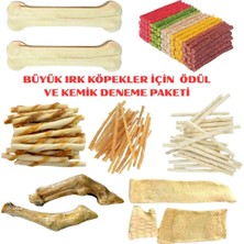 Miçiko Büyük Irk Köpekler Için Premıum Ödül ve Kemik Deneme Paketi