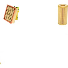 Sardes Filtre Seti Volvo S40 Iı 2.5 T5 Benzinli 2004-2013 2li Hava + Yağ Filtre