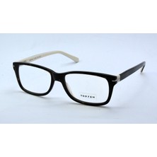 Top Ten 1c 11728 C32 Koyu Kahverengı Beyaz Unısex Gözlük