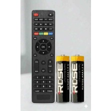 X-Box Uydu Kumanda Next Minix Tango X-Box Hd Korax Astra Starcom Slim + Pil Hediyeli