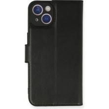 Eco Port iPhone 14 Uyumlu Kılıf Trend S Plus Kapaklı Kılıf - Siyah