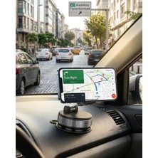 Aesco Katlanabilir Manyetik Telefon Tutucu Araç Konsol Telefon Standı