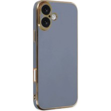 Eco Port iPhone 16 Uyumlu Kılıf Volet Silikon - Mavi