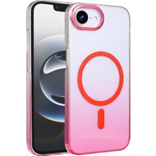 Eco Port iPhone 16E Uyumlu Glossy Magsafe Kapak - Pembe