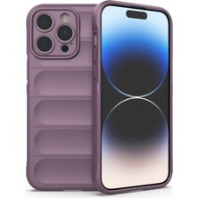 Eco Port iPhone 13 Pro Max Uyumlu Kılıf Optimum Silikon - Mor