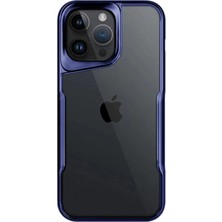 Eco Port iPhone 16 Pro Uyumlu Kılıf Boyi Silikon Kapak - Lacivert