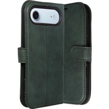 Eco Port iPhone 17 Air Uyumlu Trend S Plus Kapaklı Kılıf - Yeşil