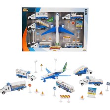 Aesco 1012381 Sun Yfn Mxx Oyun Set Havaalanı Uçaklı Ses Işıklı Byk Mv