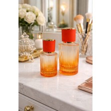 Cosy Club 2li 30-50ML Lüks Tasarım Yeniden Doldurulabilir Banyo Dekoru Boş Cam Parfüm Şişesi